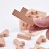 Деревянная 3D-головоломка Кунмин: Разноцветный Замок Лубаня Развивающая игрушка