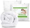 Anti-allergic All-Year Quilt Various Sizes + 2 Quilted Pillows 80x80 Soft