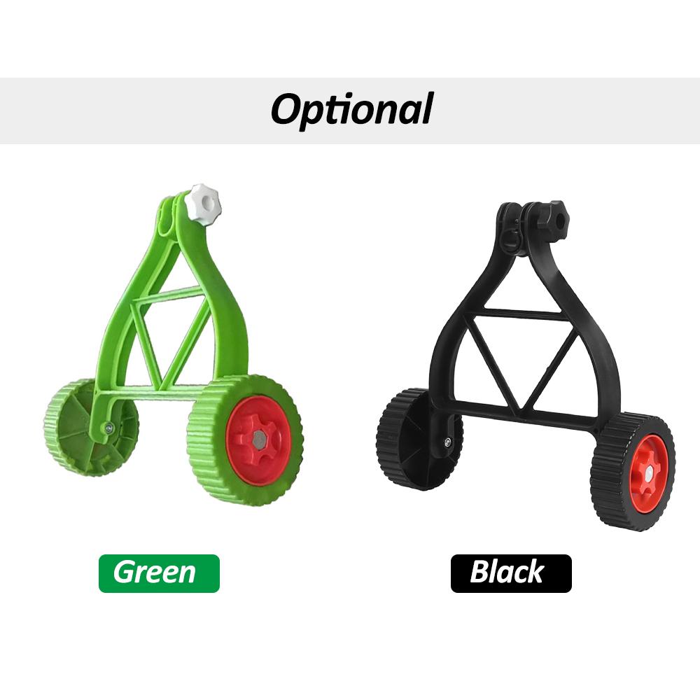 Labor-Saving Auxiliary Wheel of Lithium-Ion Mower Adjustable Support Wheels Set for Cordless Grass