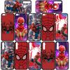 Для Samsung Galaxy S24 S23 iPhone 15 14 Xiaomi Redmi Note 13 12 11 Pro Max X 8 7 9 10 XR OPPO A15 Huawei чехол для телефона Человек-паук Marvel Человек-паук чехол