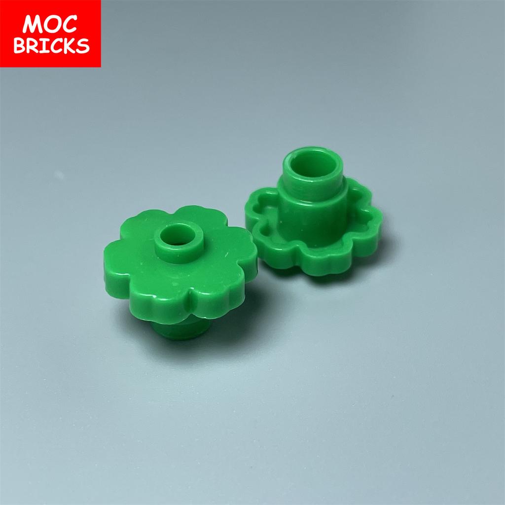 Нетоксичные Moc Кирпичи Растение Цветок 2x2 Скругленные Совместимые Собираемые Частицы 98262 Строительные Блоки Детали История Массовая Модель Игрушки