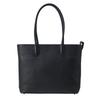 Tote Genuine Large Leather Commuting To Work or School [epe] Bag, Leather, Men's, A4, Capacity, Brand, Plain, (Black)