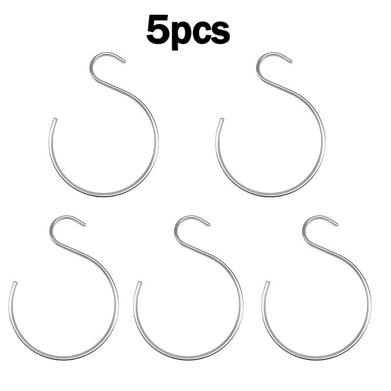 5pcs Premium Cap-Rack Hat-Hangers-for-Closet-Space-Saving, Sturdy-Cap-Organizer, Space Aluminium Simplistic-Hat-Organizer-Holder