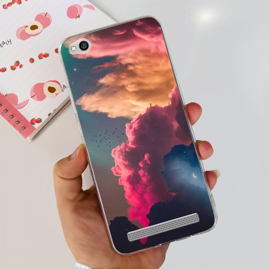 For Xiaomi Redmi 4A Case Fashion Butterfly Transparent Silicone Soft Cover For Xiaomi Redmi 5A Funda Redmi5A Redmi4A Phone Cases