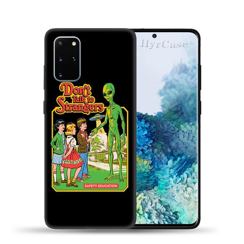 Силиконовый чехол Alien Space для Samsung Galaxy S22 S21 Ultra S20 Fe Plus A53 A73 A52 A72 A51 A71 A22 A12 A32 A50 A33 A13