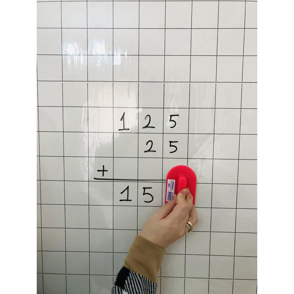 Squared Transparent Board Smart Paper Board Writing Board 120x100 Cm Pen Gift