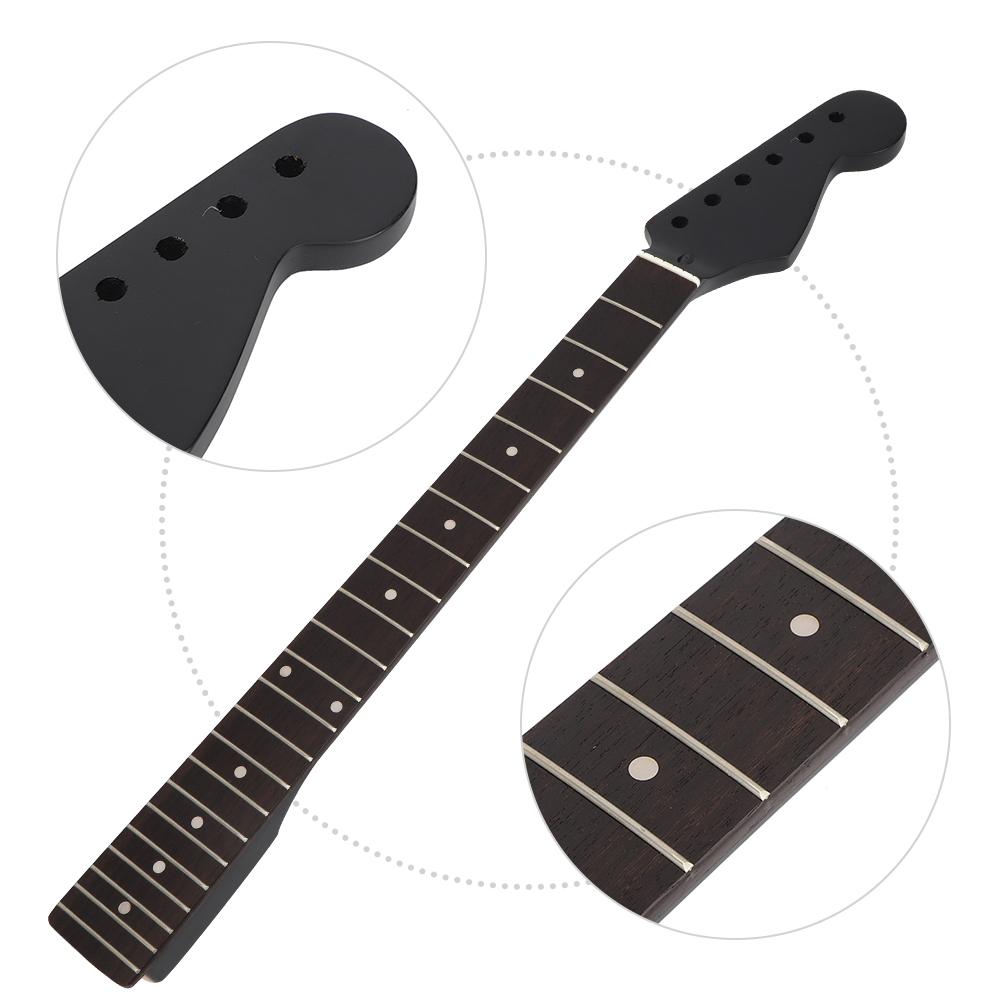 22 лада электрогитары гриф черный клен палисандровая накладка на гриф аксессуары для инструментов