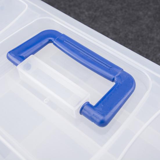 Portable 3/4 Layers Lure Bait Storage Box Fishhook Fishline Fishing Gear Protective Case