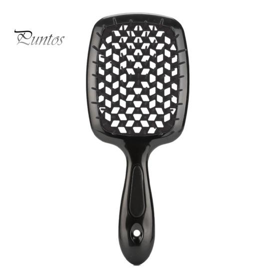 Квадратная полая расческа распутывает вьющиеся прямые волосы, уменьшает спутывание, использует удобную красочную расческу, товары для дома