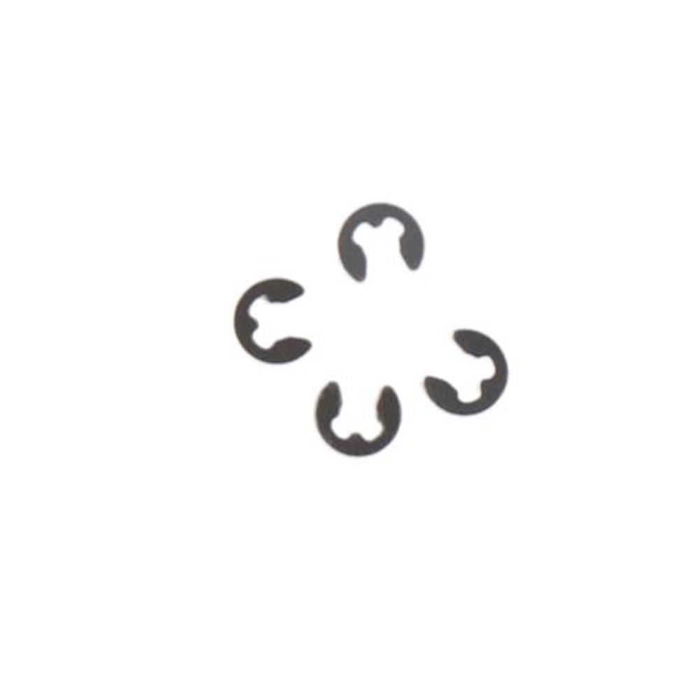 100 шт. Прочные стопорные кольца 2 мм x 5 мм из нержавеющей стали 304 серебристого тона E-образные стопорные кольца для подшипников, крепежные кольца для вала