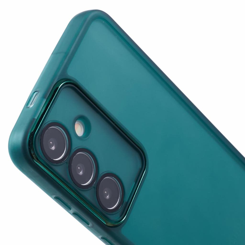 Оптовая закупка 20 шт. Чехол для Samsung Galaxy S24 с гальванизированной рамкой камеры, ТПУ чехол для телефона с точными вырезами