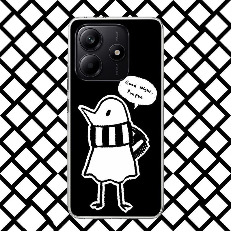 Чехол для телефона Oyasumi Punpun для Xiaomi Redmi Note 15 14 14S 13 12 12S 11 Pro Plus 11E 11T 11S 10S 5G Мягкий чехол Fundas Redmi Note