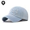 Korean Version Washed and Old NYC Letter Embroidered Baseball Cap for Men and Women Spring, Summer and Autumn Personalized Sunshade Cap
