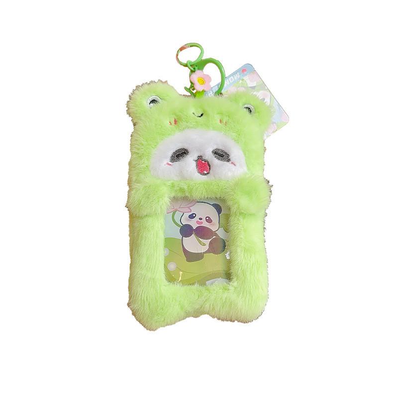 Rabbit Panda Frog Elephant Plush Ferrule Cute Cartoon Forest Children Anime Gift