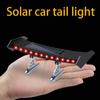 Мини-солнечный задний фонарь, универсальный светодиодный задний спойлер для автомобиля, мигающее предупреждение, водонепроницаемое крыло с модифицированным интеллектуальным датчиком