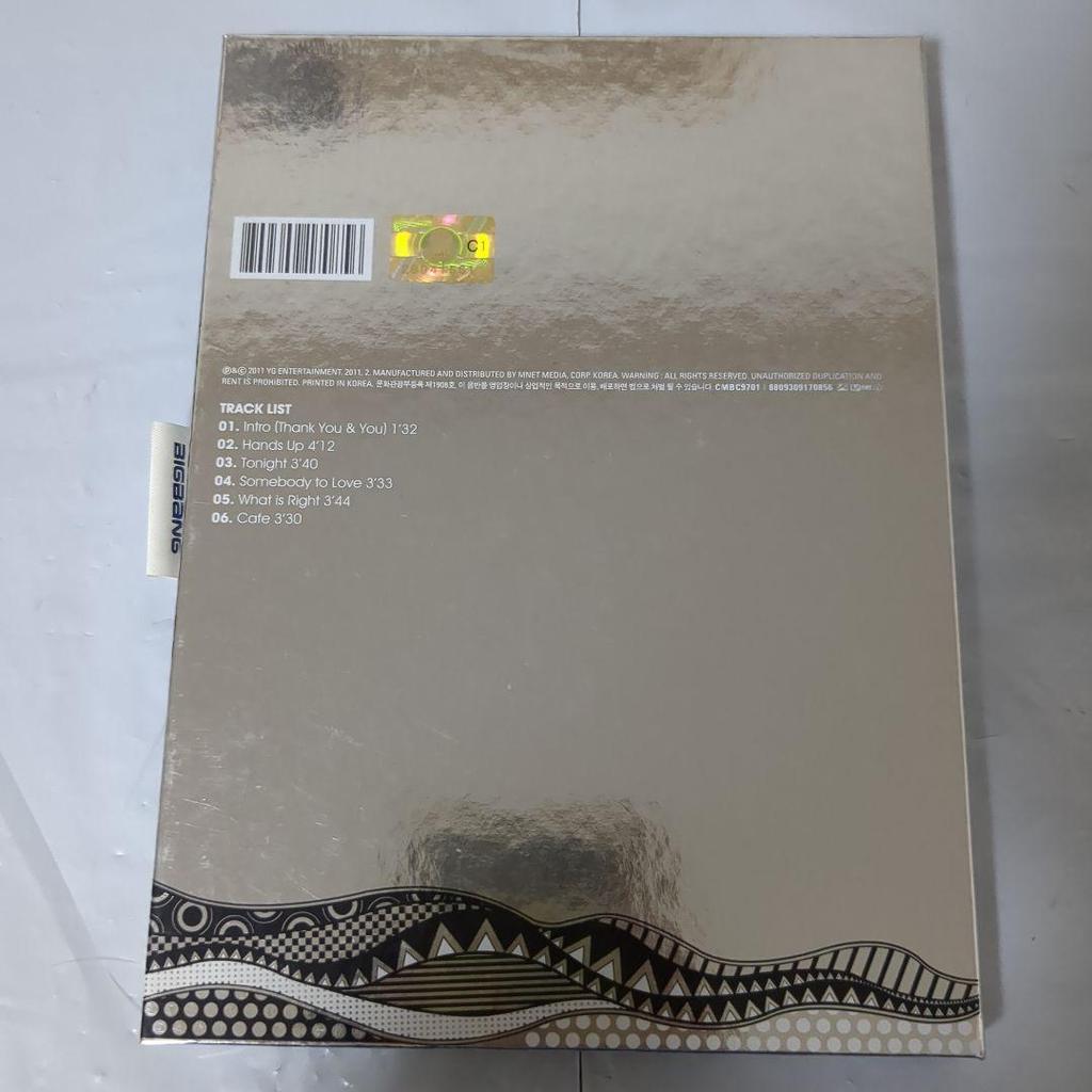 [Б/У] BIGBANG MINI4 Карточка D-LITE