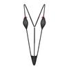 Womens Micro Bikini Halter Bodysuit T-back Monokini Swimwear Nightwear