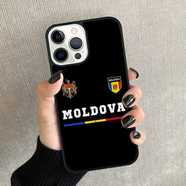 Moldova Flag Moldavians Phone Case For iPhone 17 Air 16 15 14 plus 12 13 Pro max Soft Bumper Shell Cover coque