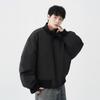 MianZhi Men's Stand-Collar Padded Flight Jacket