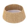 Rustic Christmas Tree Collar 28Inch Woven Wicker Tree Base Stand Cover For Artificial Holiday Decoration Ring Skirt Basket For  Tree, Natural & Stable