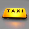 Hot Yellow Base COB Taxi Sign Cab Roof Top Topper 12V Car Sign Lamp