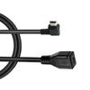 Мини-кабель-адаптер USB (мама) на USB (папа) 5-контактный, поддержка передачи данных, зарядки, синхронизации, удлинитель для камеры Dashing