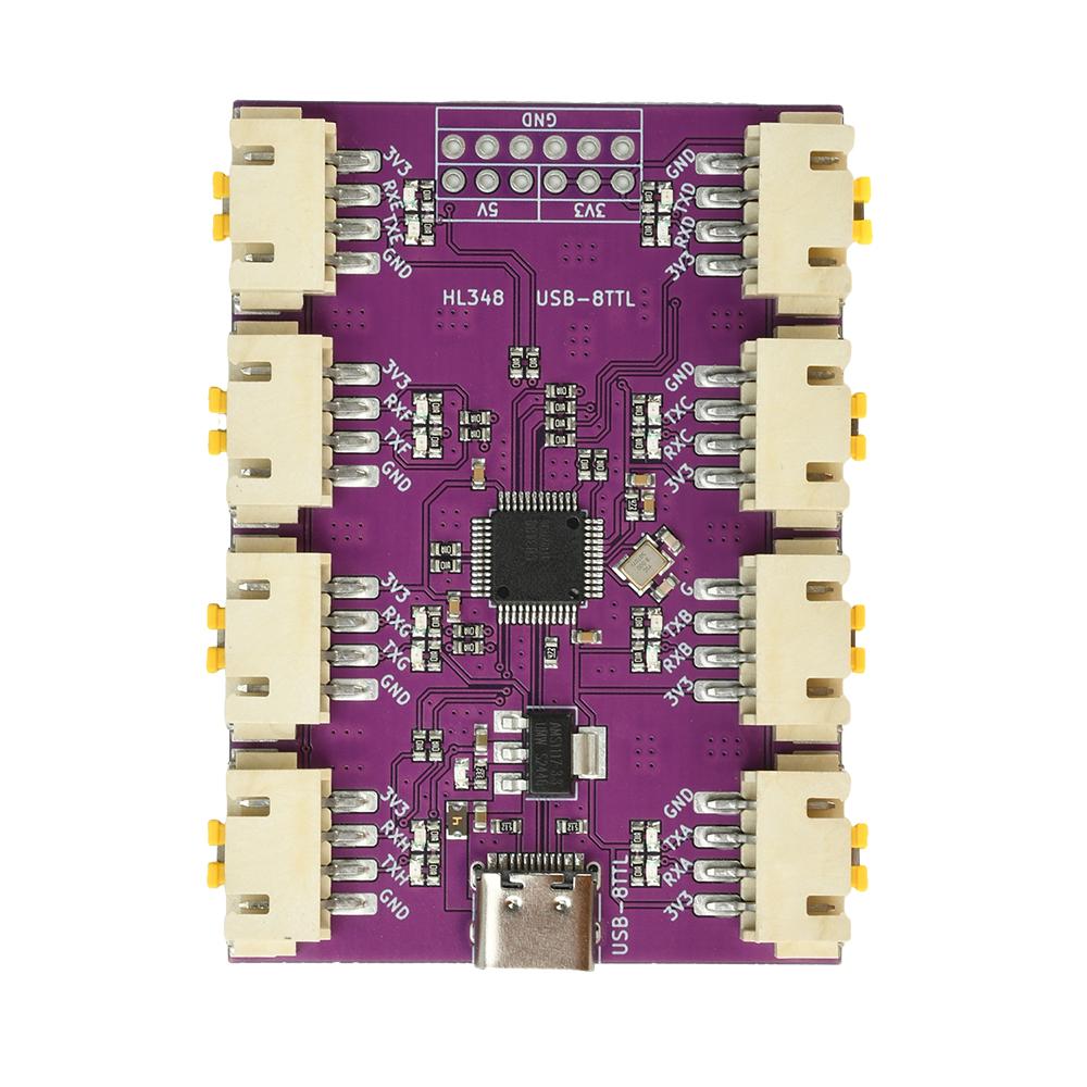 High-Speed USB to TTL Serial Converter Module CH118 CH111 CH111 CH111 Chip With Type-C Interface 6Mbps for Windows Linux macOS