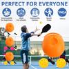 Solo Pickleball Trainer Rebound Ball with String High Strength Pickleball Practice Device Training Tool