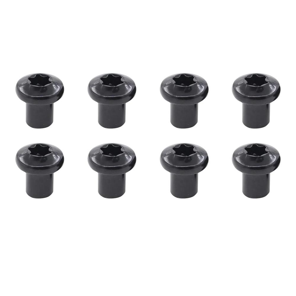 8PCS Car Door Hinge Nut Bolt New Replace 6511744AA For 2007-2018 Jeep Wrangler
