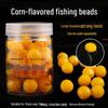 Зеленые рыболовные бусины для белого амура: Анти-донные кукурузные поплавочные бусины для луфаря и белого амура плавучесть.
