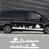 2 шт. автомобильные наклейки для Mercedes Benz Vito V Class Viano W447 WV639 W638 Camper Van графика виниловые наклейки авто тюнинг