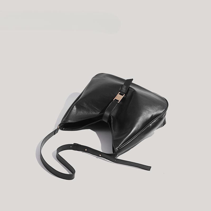 Сумка-тоут Черная сумка через плечо Высококачественная сумка через плечо Модная женская сумка для поездок на работу