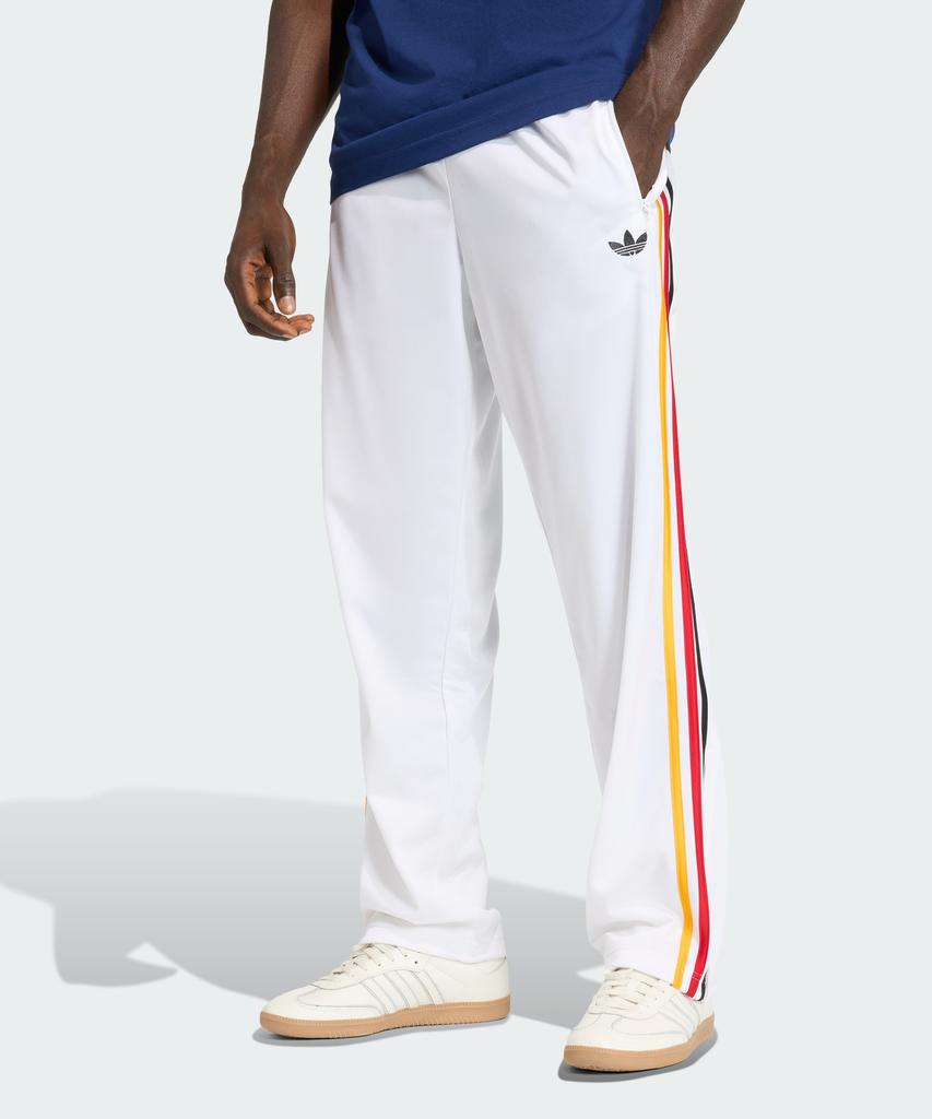 adidas Спортивные штаны Firebird - Белые:Золото:Красный / Kd3833