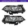 Electric Front Headlight Black Frame Right Left 2 Piece Set For Renault Megane Mk2 2006-2008 OEM 7701063264 7701063256