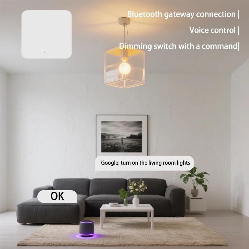 Умная светодиодная лампа Tuya Bluetooth 220 В 10 Вт 12 Вт Цоколь E27 B22 Светодиодная лампа RGB Управление через приложение Smart Life Пульт дистанционного управления Доступ к шлюзу