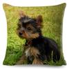 Cute MINI Dog Cushion Cover Decor Pet Animal Printed Pillowcase Polyester Pillow Case for Sofa Home Car cm