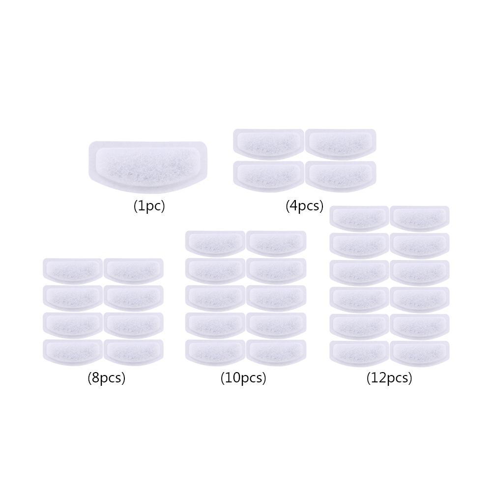 Pet Water Dispenser Filter Elements Activated Carbon Water Cleaning Oval Water Feeders Filtration Sheet Cat Drinker Filter