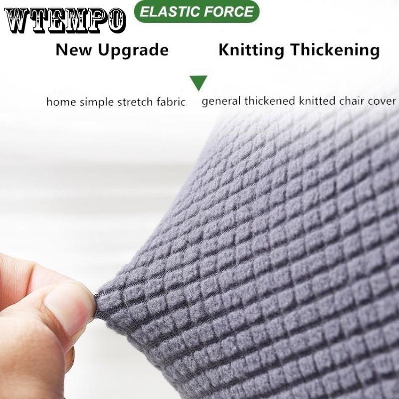 WTEMPO Толстый чехол на стул, набор подушек, чехол на обеденный стул, универсальный чехол на табурет, чехол на сиденье, эластичный чехол для обеденного стола в отеле, чехол на стул