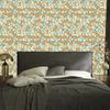 Cream and gold flowers wallpaper for living room and bedroom 50x1000