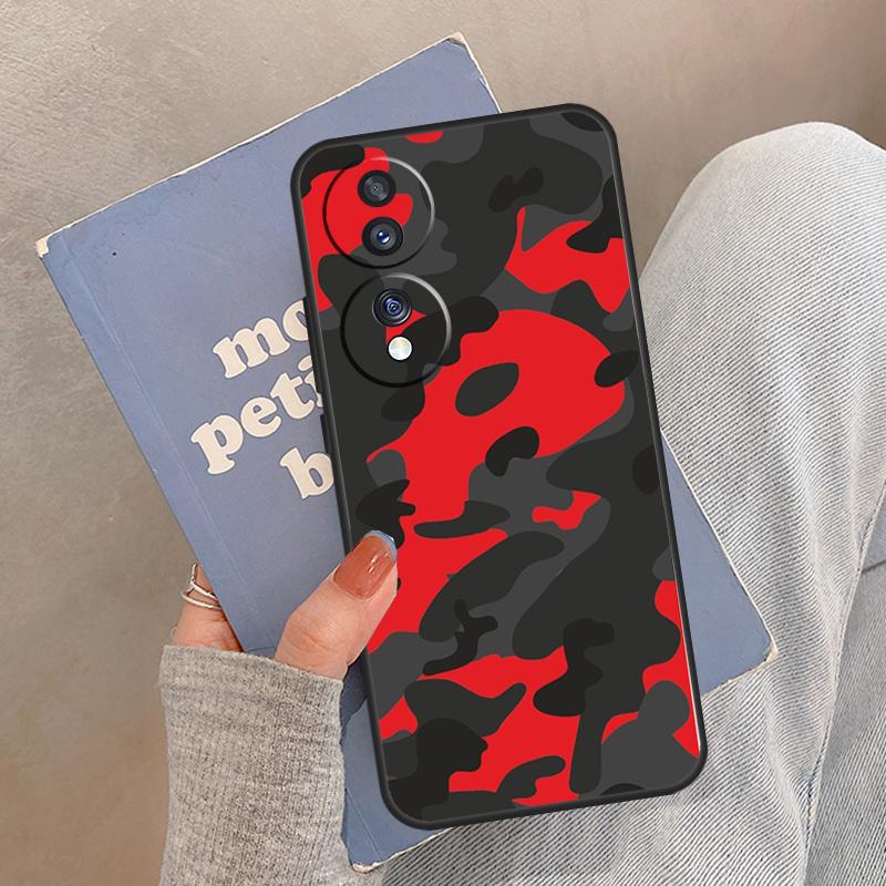 Камуфляжный армейский чехол для Honor Magic 8 5 6 7 Pro Чехол для Honor 400 200 Lite 50 70 90 X8a X8b X9a X9b X9c