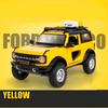 1:32 Ford Bronco Lima Сплав Модель автомобиля Литые Металлические Модифицированные Внедорожники Модель автомобиля Звук и Свет Детская Игрушка Подарок