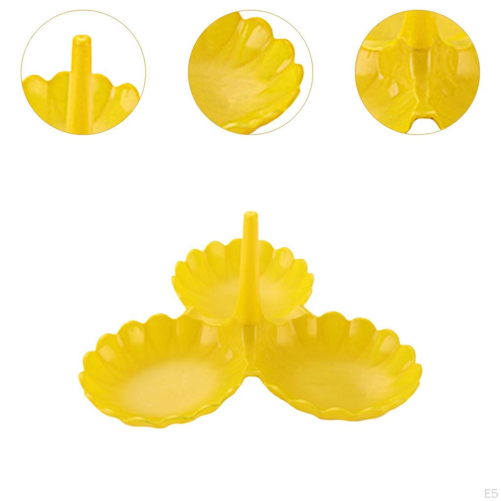 Настольная сервировочная чаша для фруктов и десертов, штабелируемая конструкция