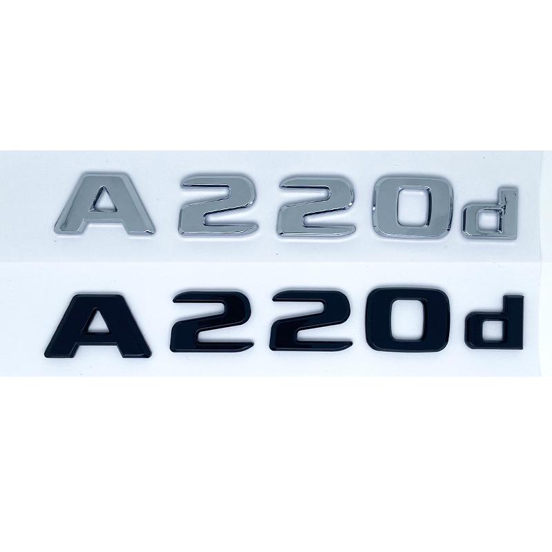 3D буквы A180 A200 A220 A250 A260 A180d A220d 4Matic ABS эмблема для Mercedes Benz A автомобиль багажник задний логотип наклейка