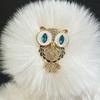 Изящная эмалевая высококачественная милая брошь в виде совы, модная винтажная брошь, значок, булавка для женщин и мужчин, значки на пальто, брошь