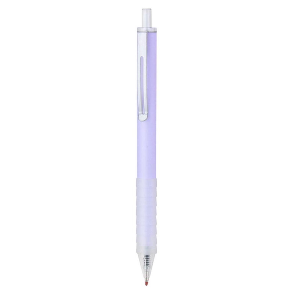 3pcs Press Gel Pen With Metal Pen Clip,Portable Soomthly Ink Pens,Simple Design Stationery Pen For School Office