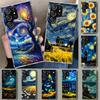 Чехол для телефона «Звездная ночь» Ван Гог для Samsung Galaxy S26 S25 Edge S24 S23 Ultra S22 Plus S21 FE S20 + Арт Индивидуальный Fu