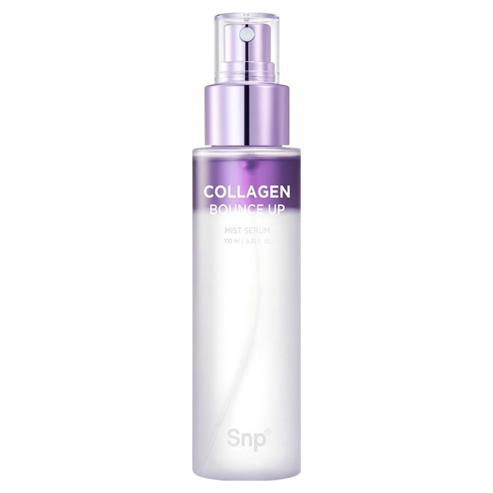 SNP Collagen Bounce Up Mist Serum - Elasticity & Hydrating Face Mist with 125Da Low Molecular Collagen (100ml / 3.38 fl.oz.)