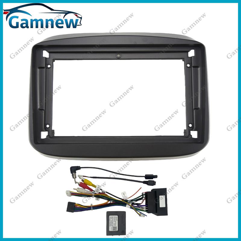 9 Inch Car Frame Fascia Canbus Box Adapter Android Radio Dash Fitting Panel Kit For Fiat Mobi 2016-2025