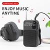 Компактное FM AM радио с стрелочным индикатором. Поддерживает зарядку Type C и батарейки. Для использования на открытом воздухе.