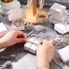 50 шт. Маленькие подарочные коробки с крышками, мини-квадратная крафт-коробка для ювелирных изделий, колец, поделок и еды, сережек, конфет, подарков, свадебная шкатулка для украшений на вечеринку